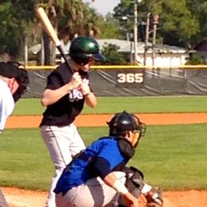 CJ Yoannou played SS for Toronto Mets 17U (2015)